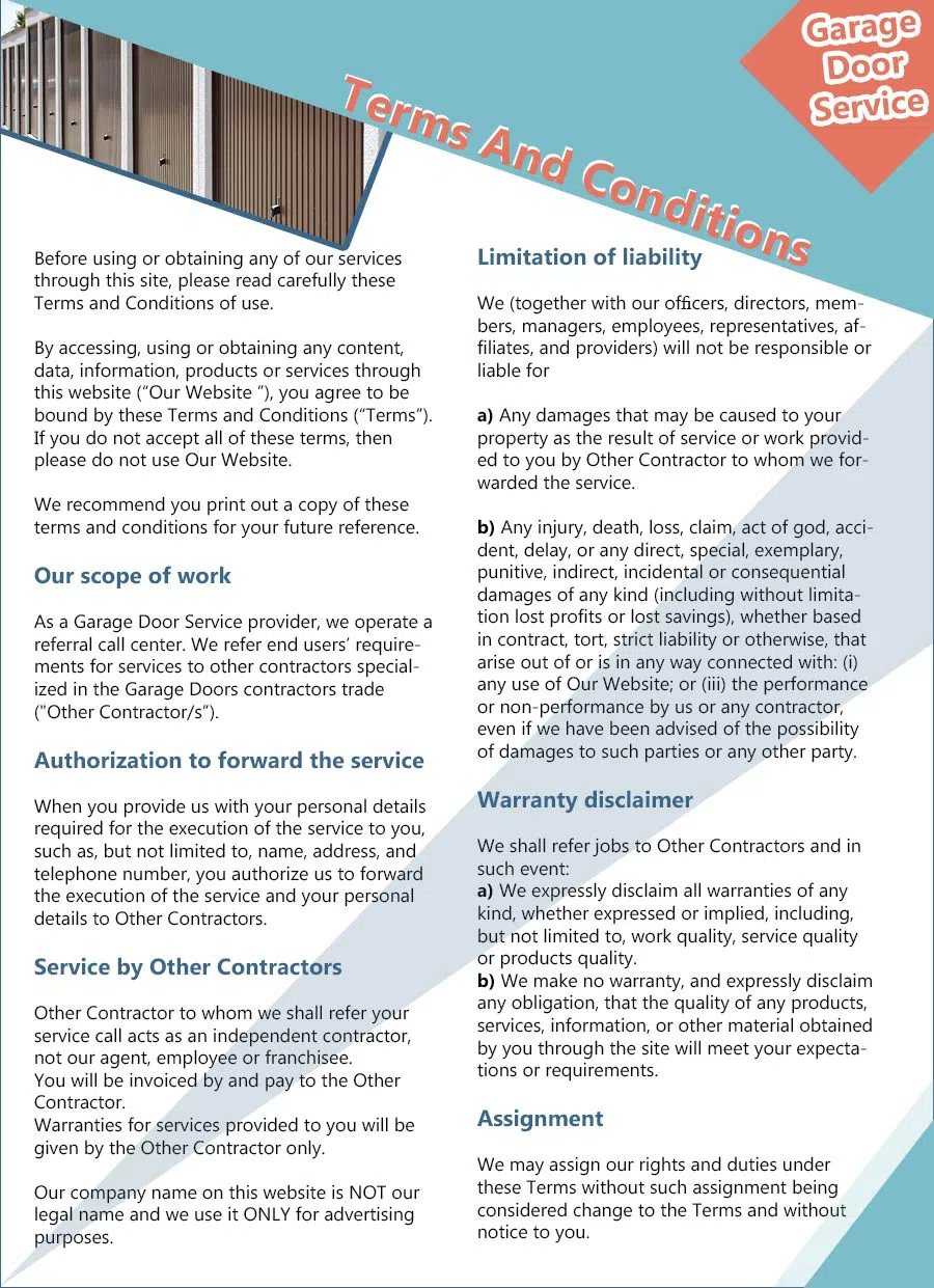 Golden Garage Door Service El Segundo, CA 310-844-9328